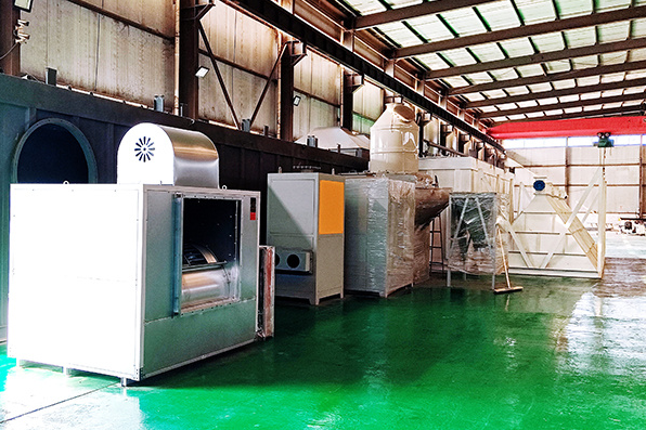 鄭州樸華科技有限公司廠區(qū)車(chē)間